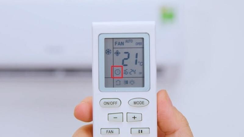 Cách hẹn giờ điều hòa Gree