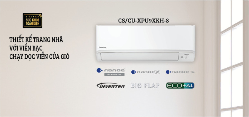 điều hoà panasonic 9000 1 chiều