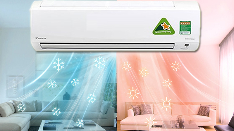 Điều hòa Daikin 2 chiều Inverter 12000BTU FTHF35RVMV 