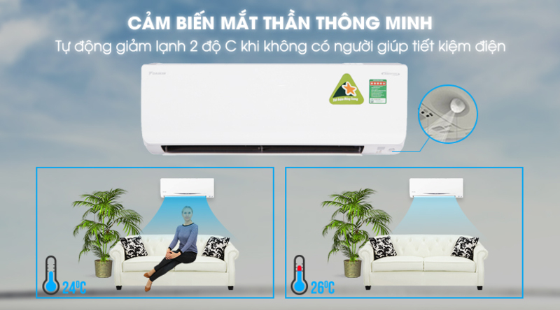 Điều hòa Daikin 2 chiều Inverter 12000BTU FTHF35RVMV 