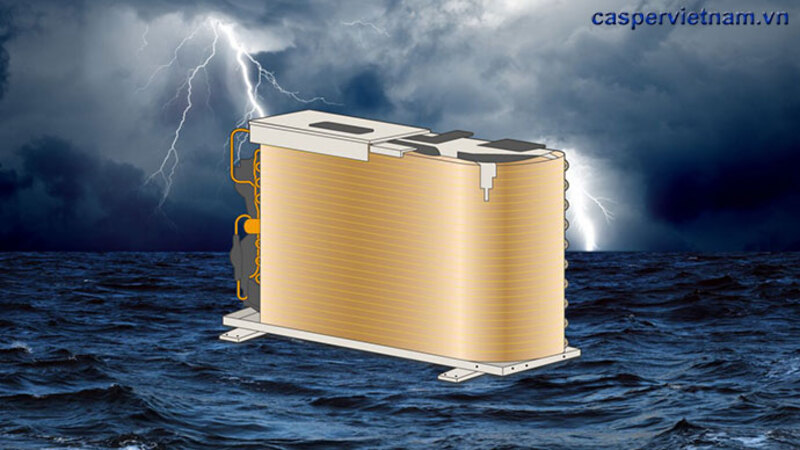 điều hòa casper 24000btu 2 chiều inverter