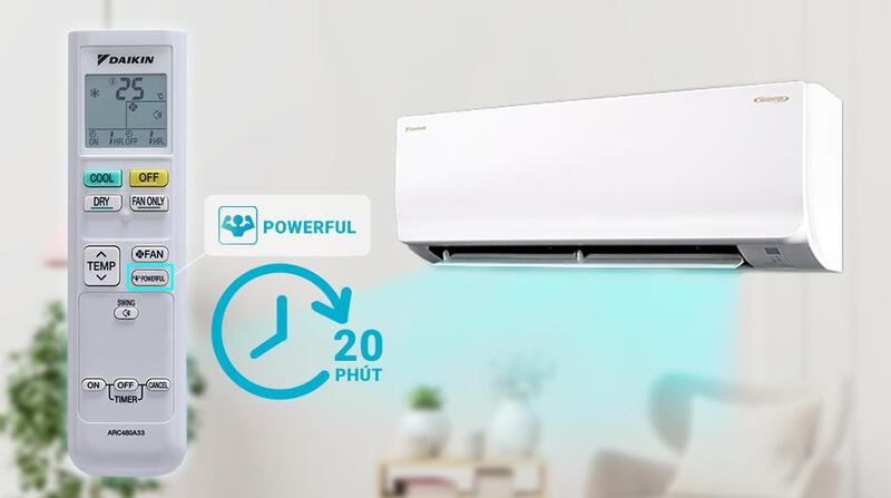 Điều hòa Daikin 1 chiều 9000BTU ATF25UV1V