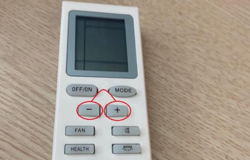 Điều khiển điều hòa bị khóa