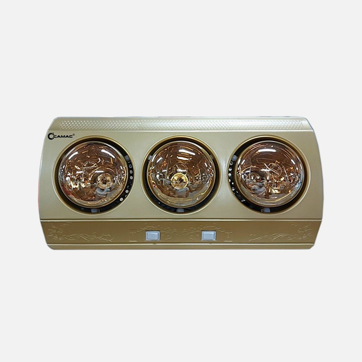 Đèn sưởi nhà tắm Camac 3 bóng