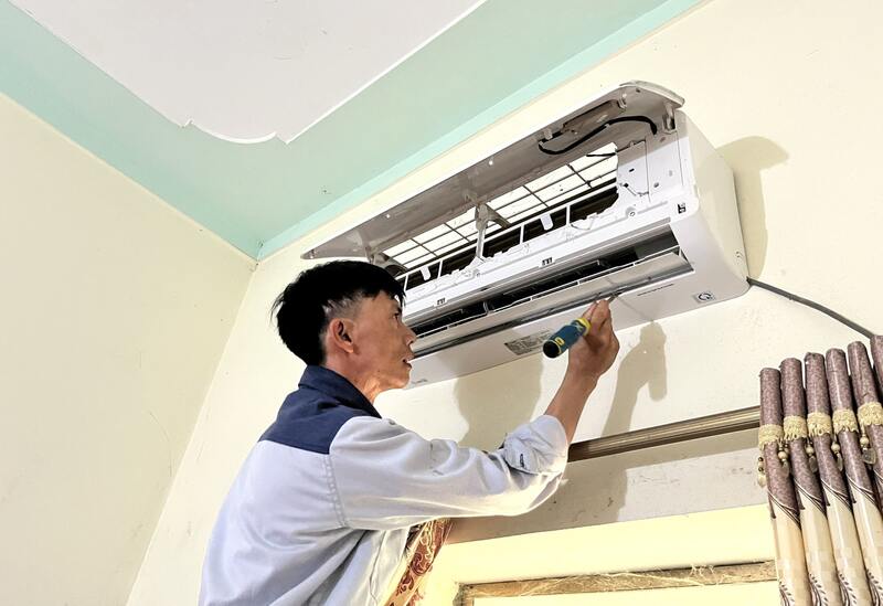 lỗi f1 điều hòa casper