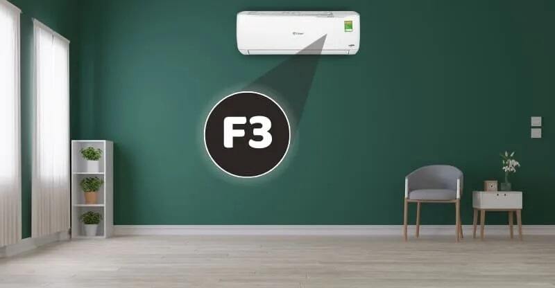 Lỗi F3 điều hòa Casper