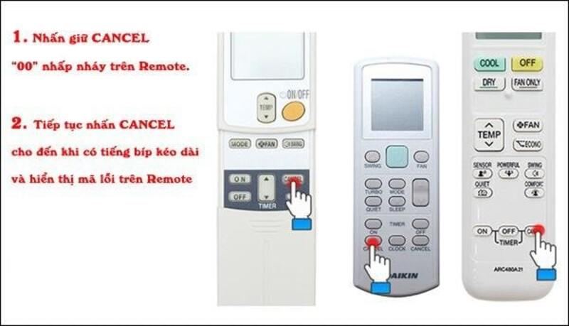 Lỗi U4 điều hòa Daikin