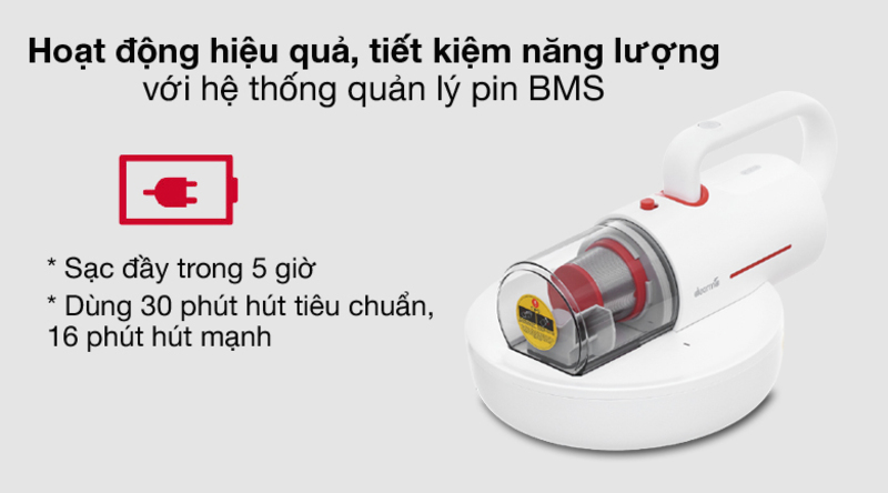  Máy hút bụi đệm giường Deerma CM1900