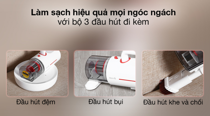  Máy hút bụi đệm giường Deerma CM1900