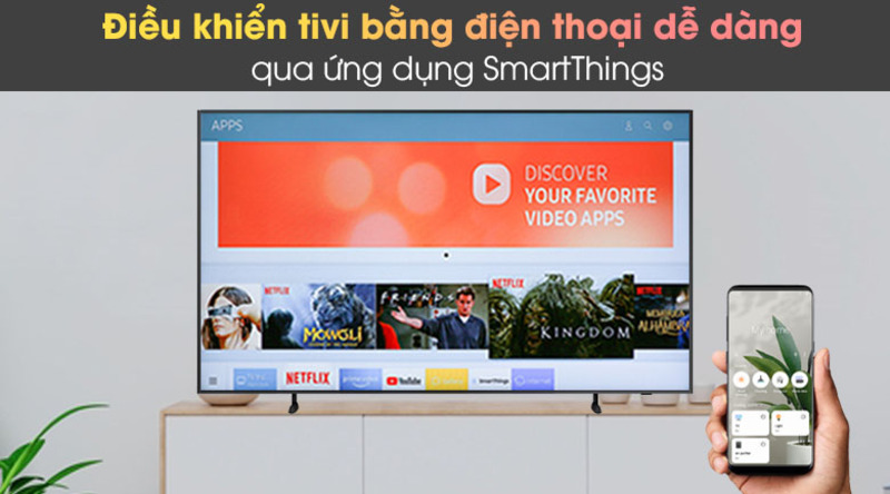 Smart Tivi Khung Tranh The Frame QLED Samsung 4K 50 inch QA50LS03A