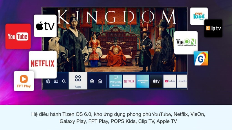 Smart Tivi QLED 4K 43 inch Samsung QA43Q65A