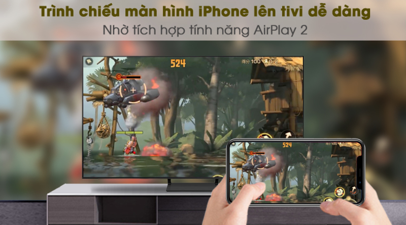 Smart Tivi QLED 4K 43 inch Samsung QA43Q65A