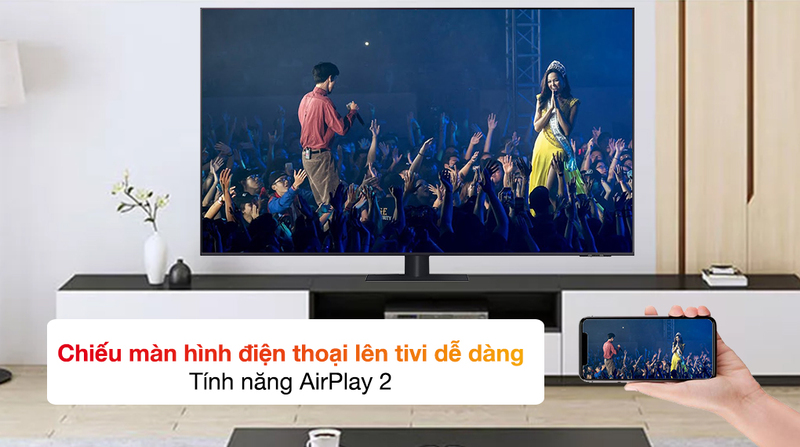 Smart Tivi QLED 4K 55 inch Samsung QA55Q70A