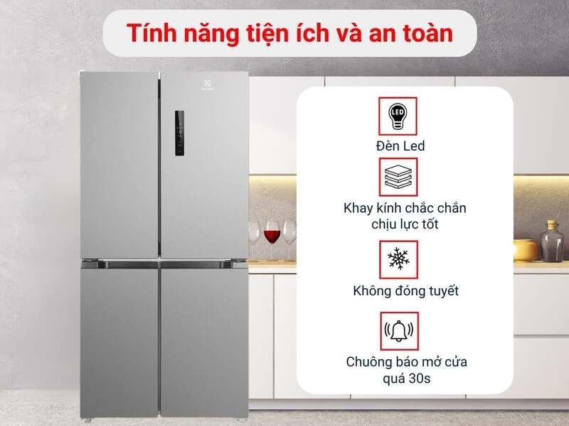 tủ đông không đóng tuyết