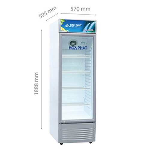 Tủ mát Hòa Phát HSC 600F1R1 242 lít