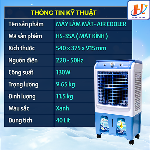 Quạt điều hòa 40L HS35