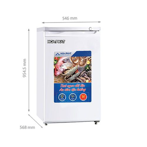 Tủ đông Hòa Phát đứng HUF 300SR1 106 lít