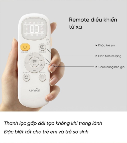 Quạt Không Cánh Tạo Ion Xiaomi KEHEAL A4
